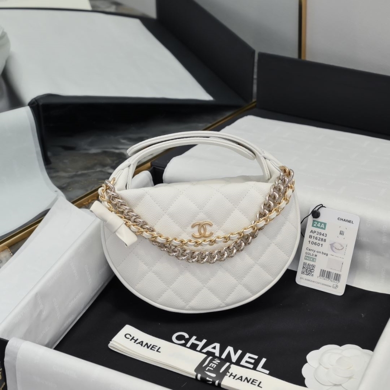 Ch*el top handle bags